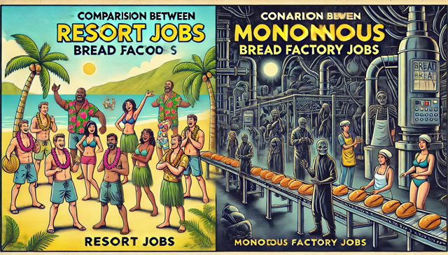 無心で流れ作業 or 非日常の開放感？パン工場バイト vs リゾバ徹底比較！